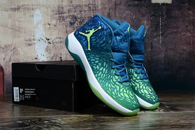 Jordan Ultra Fly shoes blue green