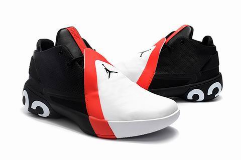 Jordan Ultra fly shoes black white red
