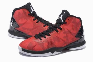 Jordan super Fly IV shoes red black