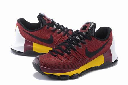 KD 8 EP shoes red black yellow