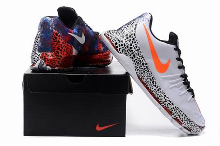 KD 8 EP shoes white blue red