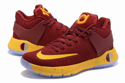 KD TREY 5 IV EP shoes red yellow