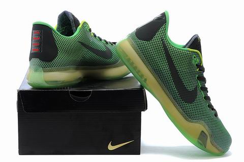KOBE X EP shoes green black