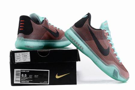 KOBE X EP shoes orange green