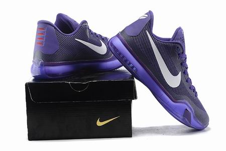 KOBE X EP shoes purple white