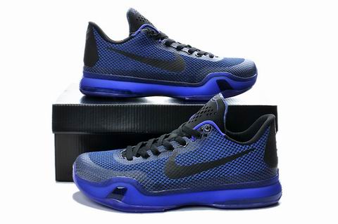 Kobe 10 shoes purple black