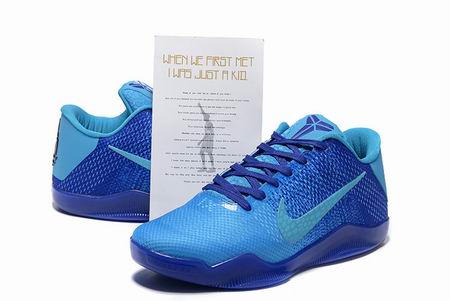 Kobe 11 shoes blue