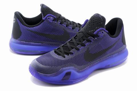 Kobe X EM XDR shoes purple black
