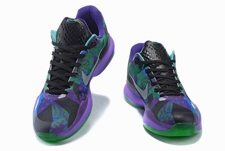 Kobe X EM XDR shoes purple green