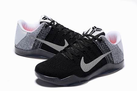 Kobe XI elite low shoes black white