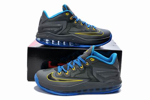 Lebron XI Low shoes grey blue