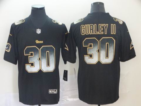 Los Angeles Rams #30 Gurley II smoke fashion jersey