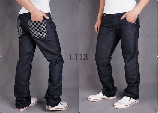 Louis Vuitton Men Long Jean 006