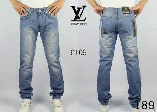 Louis Vuitton Men Long Jean 012