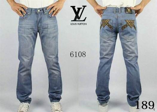 Louis Vuitton Men Long Jean 013