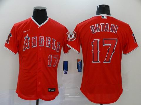MLB Angels #17 OHTANI red coolbase jersey