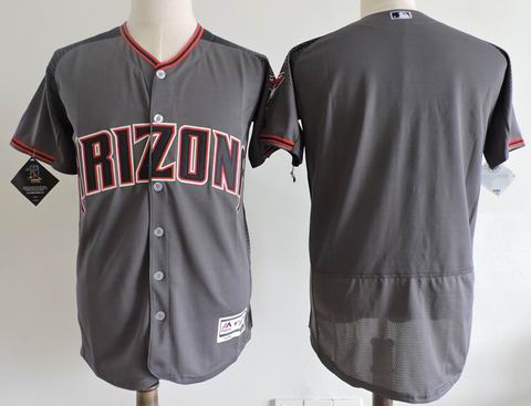 MLB Arizona Diamondbacks blank grey flexbase jersey