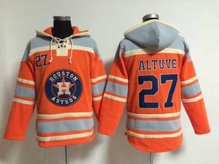 MLB Astros #27 Altuve orange sweatshirts hoody
