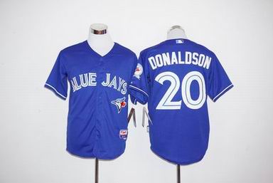 MLB Blue Jays #20 Josh Donaldson blue jersey
