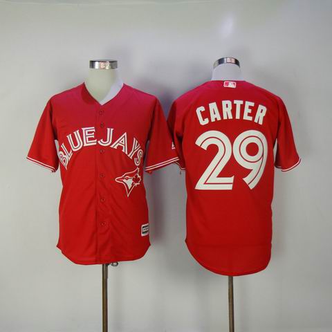 MLB Blue Jays #29 CARTER red jersey
