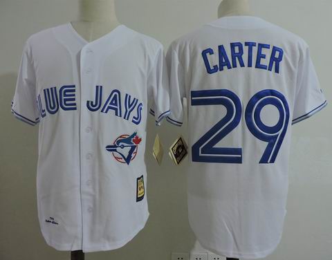 MLB Blue Jays #29 CARTER white m&n jersey