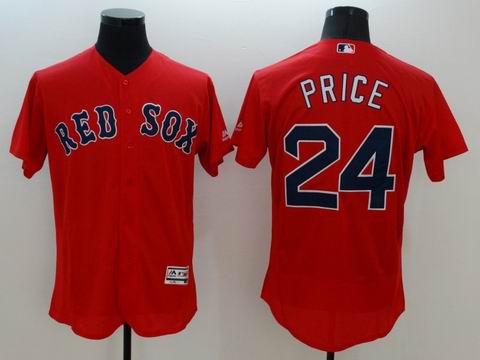MLB Boston Red Sox #24 David Price red jersey