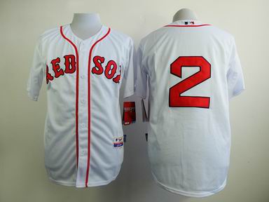 MLB Boston Red Sox 2 white jersey