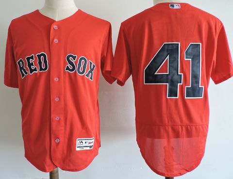 MLB Boston Redsox #41 red flexbase jersey