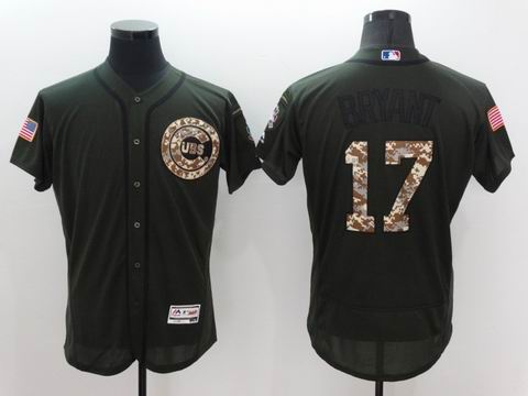MLB Chicago Cubs #17 green flex base jersey