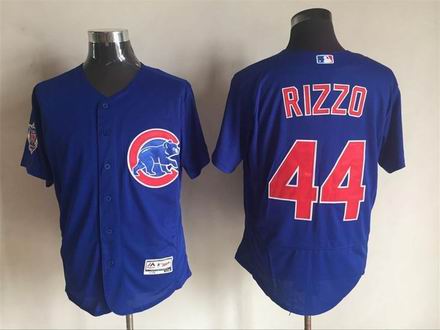 MLB Chicago Cubs #44 Anthony Rizzo blue Flexbase jersey