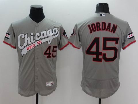 MLB Chicago White Sox #45 Jordan grey Flexbase jersey