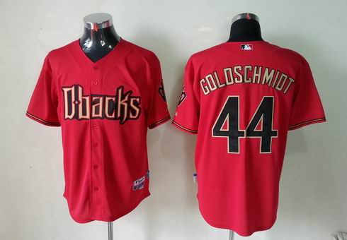 MLB Diamondbacks #44 Paul Goldschmidt Red Cool Base jersey