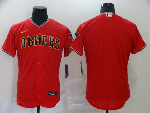 MLB Diamondbacks blank Red flexbase jersey