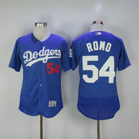 MLB Dodgers #54 ROMO blue flexbase jersey