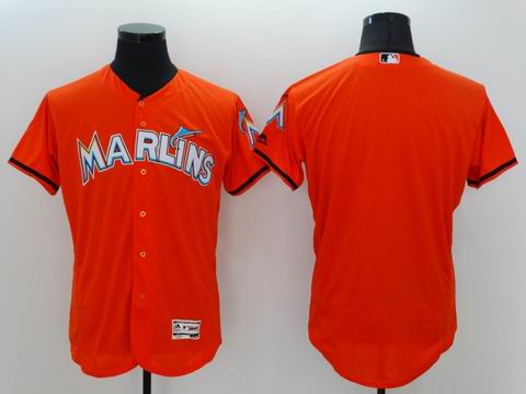 MLB Florida Marlins blank orange flexbase jersey