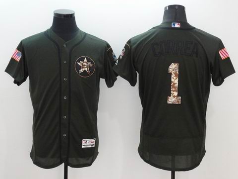 MLB Houston Astros #1 green flexbase jersey