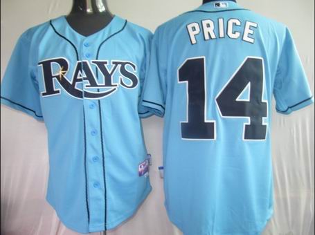 MLB Jerseys Tampa Bay Rays #14 Price lt,blue