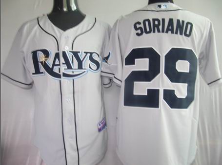 MLB Jerseys Tampa Bay Rays #29 Sonriano grey