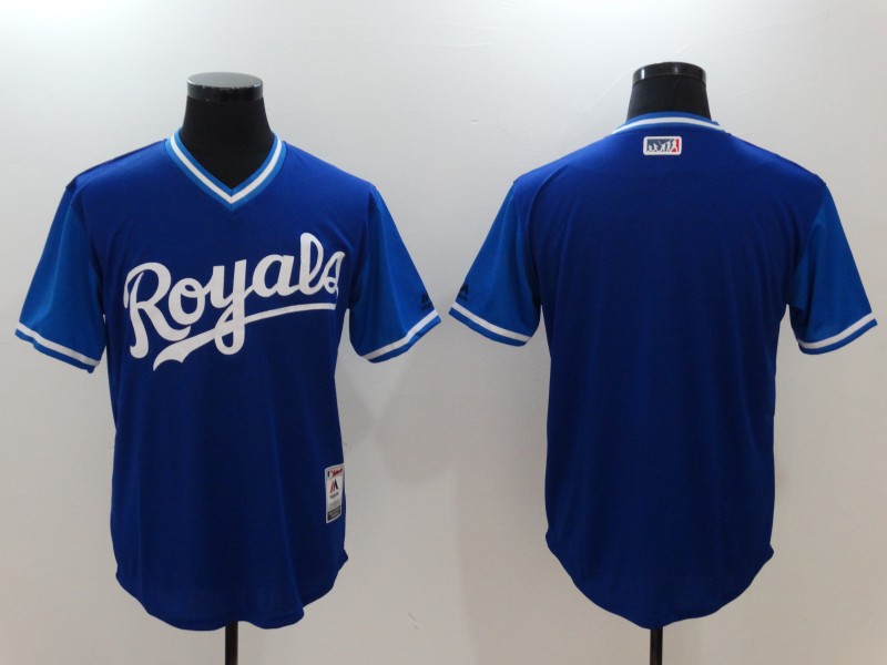 MLB Kansas City Royals blank blue jersey