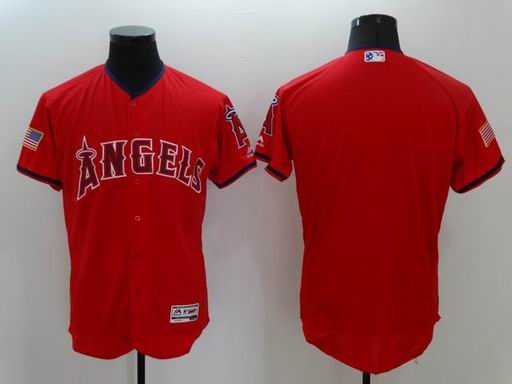 MLB Los Angeles Angels blank red flex base jersey