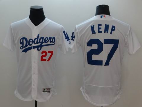 MLB Los Angeles Dodgers #27 KEMP white flexbase jersey