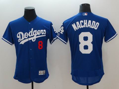 MLB Los Angeles Dodgers #8 Machado blue flexbase jersey