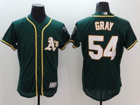 MLB Oakland Athletics #54 Sonny Gray green jersey