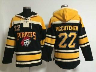 MLB Pirates #22 Mccutchen black sweatshirts hoody