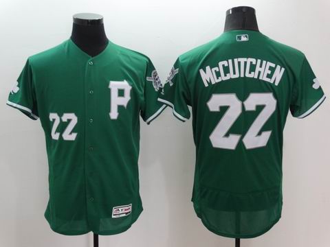 MLB Pittsburgh Pirates #22 Andrew McCUTCHEN green flexbase jersey
