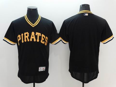 MLB Pittsburgh Pirates blank black flexbase jersey