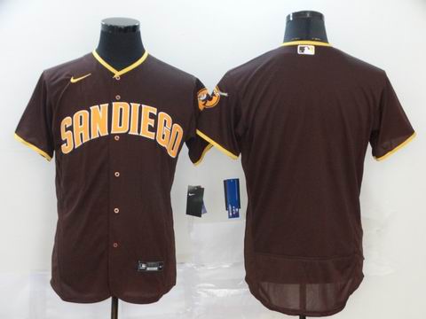 MLB San Diego Padres brown blank jersey