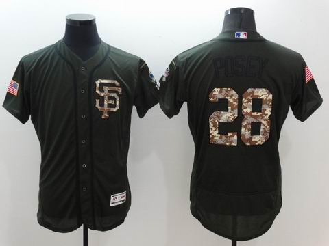MLB San Francisco Giants #28 green flexbase jersey