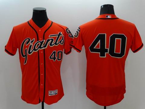 MLB San Francisco Giants #40 orange flexbase jersey