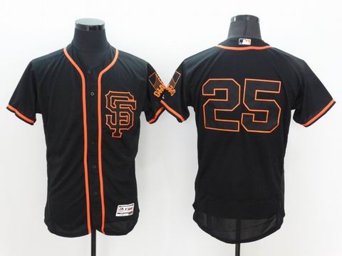 MLB San Francisco Giants blank black flex base jersey